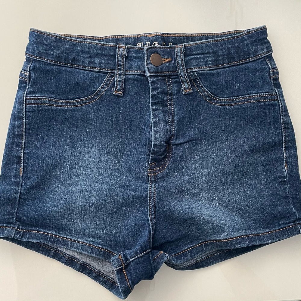 High waisted shorts